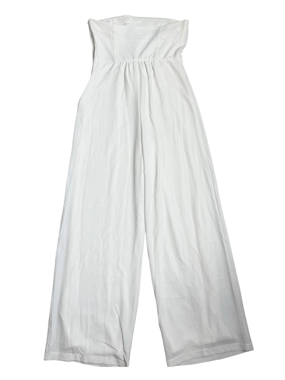 Wild Fable White Wide Leg Jumpsuit Removable Straps Size M NWT - Picture 5 of 9
